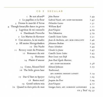 3CD The King's Singers: Gold