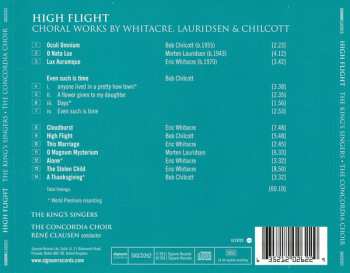 CD The King's Singers: High Flight - Choral Music By Whitacre, Lauridsen, Chilcott