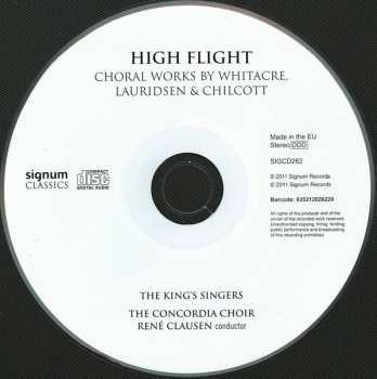 CD The King's Singers: High Flight - Choral Music By Whitacre, Lauridsen, Chilcott
