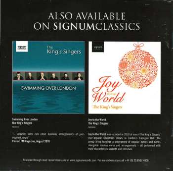 CD The King's Singers: High Flight - Choral Music By Whitacre, Lauridsen, Chilcott