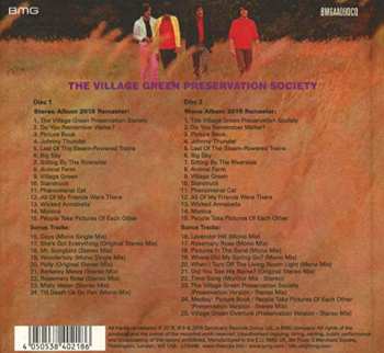 2CD The Kinks: The Kinks Are The Village Green Preservation Society DLX