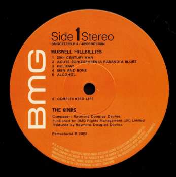 LP The Kinks: Muswell Hillbillies