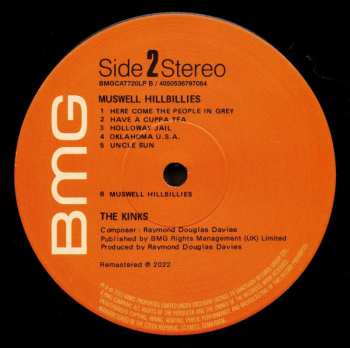 LP The Kinks: Muswell Hillbillies