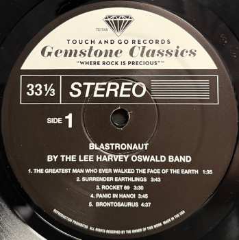 LP The Lee Harvey Oswald Band: Blastronaut