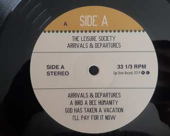 2LP The Leisure Society: Arrivals & Departures