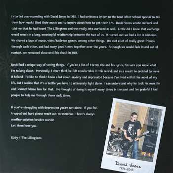 LP The Lillingtons: Can Anybody Hear Me? (A Tribute To Enemy You) CLR