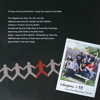 LP The Lillingtons: Can Anybody Hear Me? (A Tribute To Enemy You) CLR