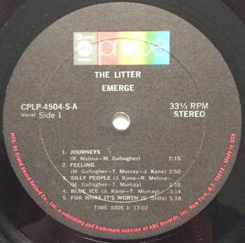 LP The Litter: Emerge