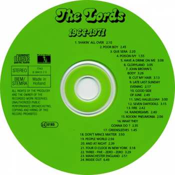 CD The Lords: 1964-1971
