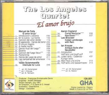 CD Los Angeles Guitar Quartet: El Amor Brujo