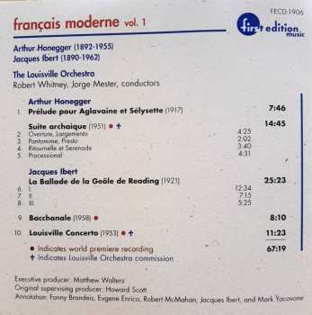 CD The Louisville Orchestra: Français Moderne Vol.1