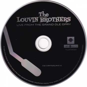 CD The Louvin Brothers: Live From... The Grand Ole Opry