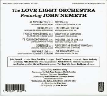 CD The Love Light Orchestra: The Love Light Orchestra Featuring John Nemeth