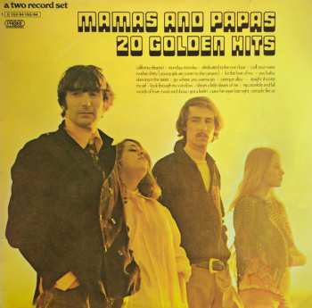 2LP The Mamas & The Papas: 20 Golden Hits