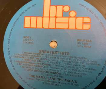 LP The Mamas & The Papas: Greatest Hits