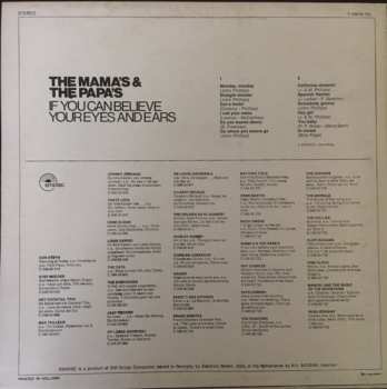 LP The Mamas & The Papas: If You Can Believe Your Eyes And Ears