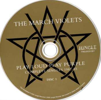 5CD/Caja The March Violets: The Palace Of Infinite Darkness