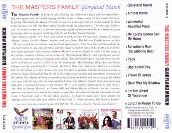 CD The Masters Family: Gloryland March And Other Country Gospel Favorites