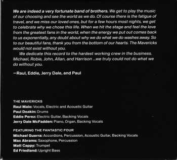 CD The Mavericks: All Night Live Vol. 1