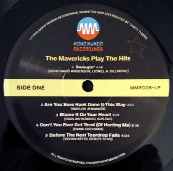 LP The Mavericks: Play The Hits