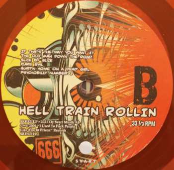 LP The Meteors: Hell Train Rollin LTD | CLR