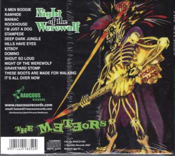 CD The Meteors: Night Of The Werewolf DIGI