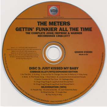 6CD/Caja The Meters: Gettin' Funkier All The Time (The Complete Josie/Reprise & Warner Recordings 1968-1977)