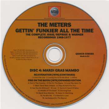 6CD/Caja The Meters: Gettin' Funkier All The Time (The Complete Josie/Reprise & Warner Recordings 1968-1977)