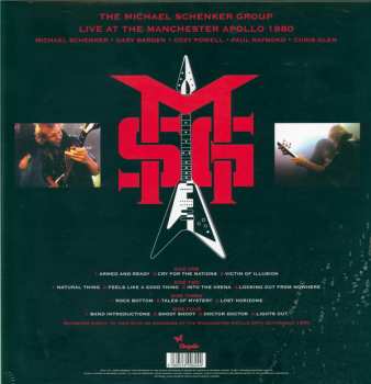 2LP The Michael Schenker Group: Live At The Manchester Apollo 1980 LTD | CLR