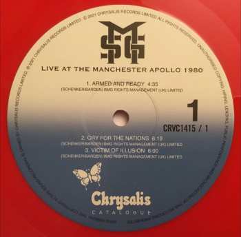 2LP The Michael Schenker Group: Live At The Manchester Apollo 1980 LTD | CLR
