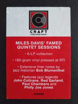 6LP/Caja The Miles Davis Quintet: The Legendary Prestige Quintet Sessions LTD