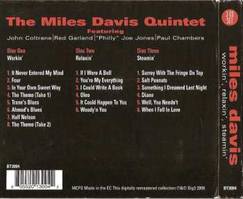 3CD/Caja The Miles Davis Quintet: Workin, Relaxin', Steamin'