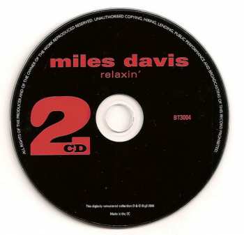 3CD/Caja The Miles Davis Quintet: Workin, Relaxin', Steamin'