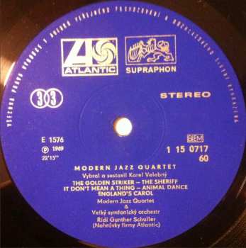 LP The Modern Jazz Quartet: The Modern Jazz Quartet