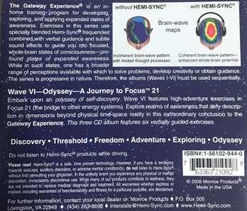 3CD The Monroe Institute: The Gateway Experience: Wave VI - Odyssey