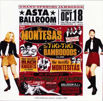 CD The Montesas: Midnight Beat