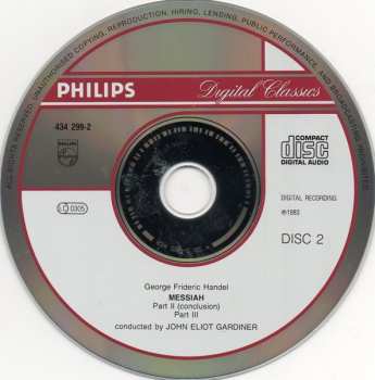 2CD/Caja John Eliot Gardiner: Messiah / Der Messias / Le Messie