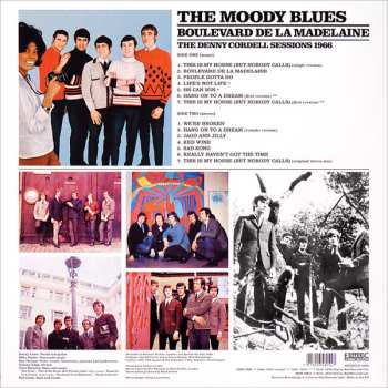 LP The Moody Blues: Boulevard De La Madelaine  - The Denny Cordell Sessions 1966
