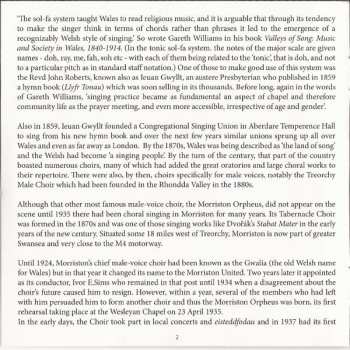 CD The Morriston Orpheus Choir: Welsh Male Voice Choir Tradition-Morriston Orpheus