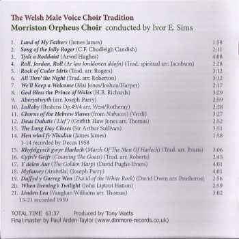 CD The Morriston Orpheus Choir: Welsh Male Voice Choir Tradition-Morriston Orpheus