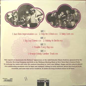 2LP The Mothers: Wollman Rink, Central Park, NY, August 3rd 1968