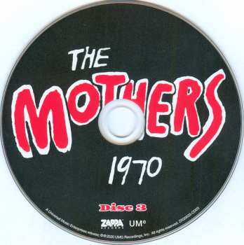 4CD/Caja The Mothers: The Mothers 1970 LTD