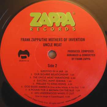2LP The Mothers: Uncle Meat