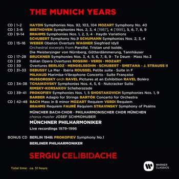 49CD/Caja Sergiu Celibidache: The Munich Years