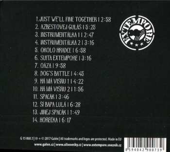 CD The Naive Extempore Band: Azbestový Guláš