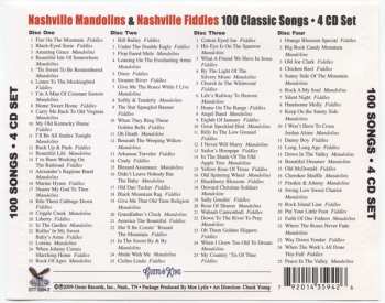 4CD Nashville Fiddles: Nashville Mandolins And Nashville Fiddles 100 Classic Songs