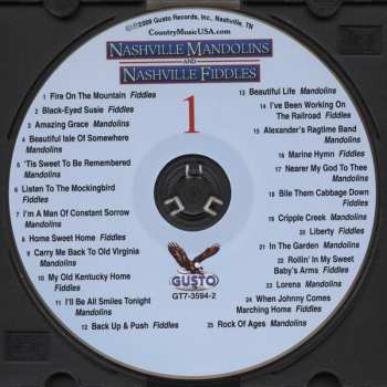 4CD Nashville Fiddles: Nashville Mandolins And Nashville Fiddles 100 Classic Songs