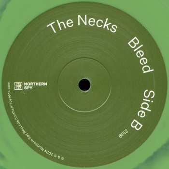 LP The Necks: Bleed CLR | LTD
