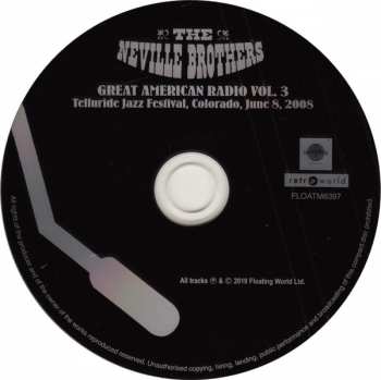 CD The Neville Brothers: Great American Radio Vol. 3 - Telluride Jazz Festival, Colorado, June 8, 2008