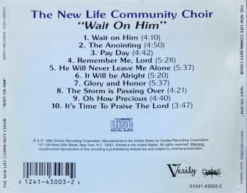 CD The New Life Community Choir: Wait On Him